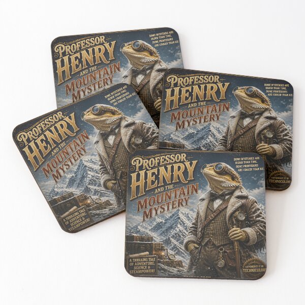 Item preview, Professor Henry and the Mountain Mystery designed and sold by AikenDrum.