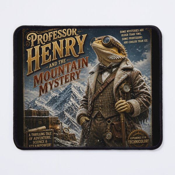 Item preview, Professor Henry and the Mountain Mystery designed and sold by AikenDrum.