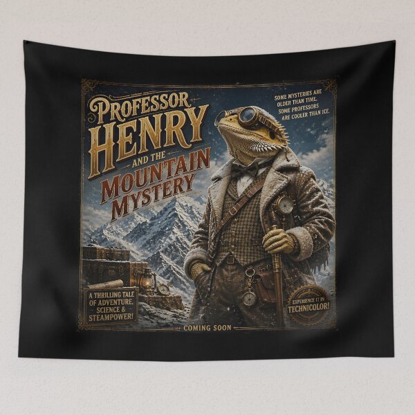 Item preview, Professor Henry and the Mountain Mystery designed and sold by AikenDrum.