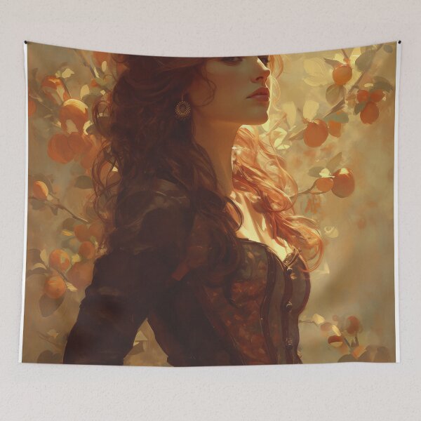 Item preview, Apricot Reverie designed and sold by oanaunciuleanu.