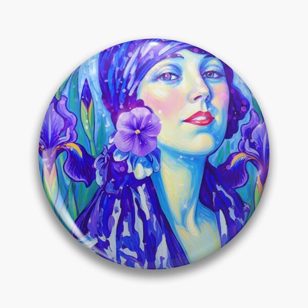 Item preview, Beneath the Violet Veil  designed and sold by Lisa Marie Mercer.