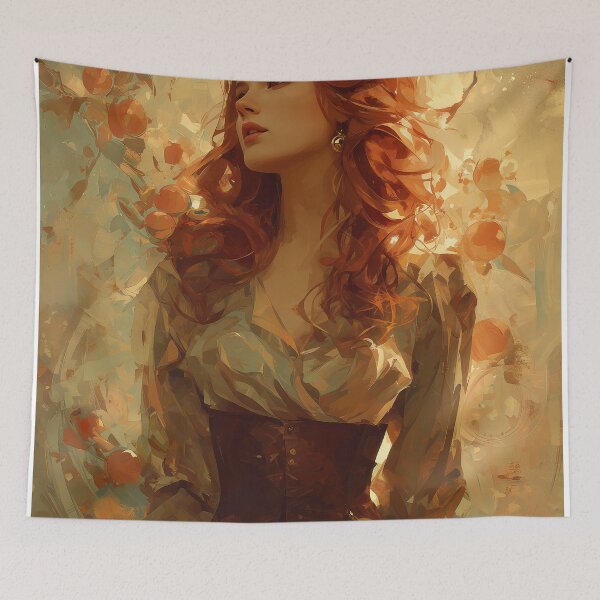 Item preview, Apricot Reverie designed and sold by oanaunciuleanu.