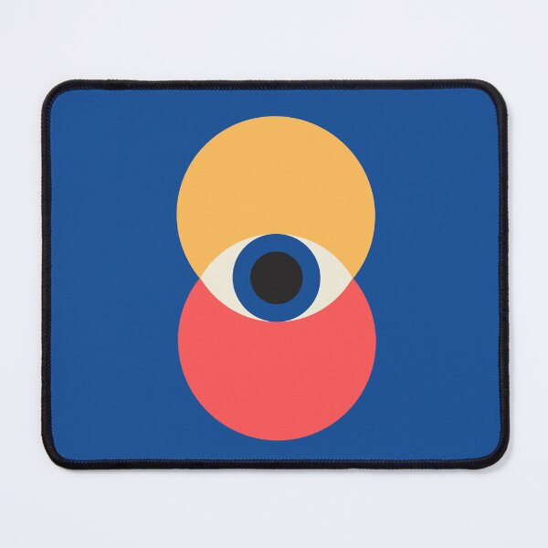 Item preview, Abstract Bauhaus Evil Eye Vision Art designed and sold by Volt Junkies.