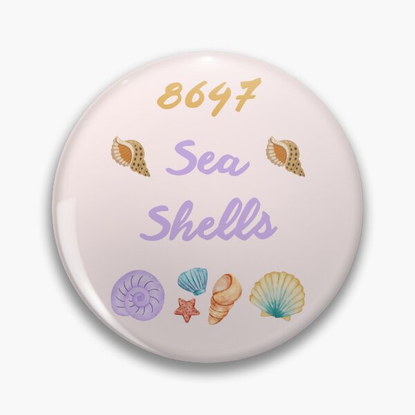 Item preview, 8647 Sea Shells Funny Gift For Shell Collectors designed and sold by WearFine.