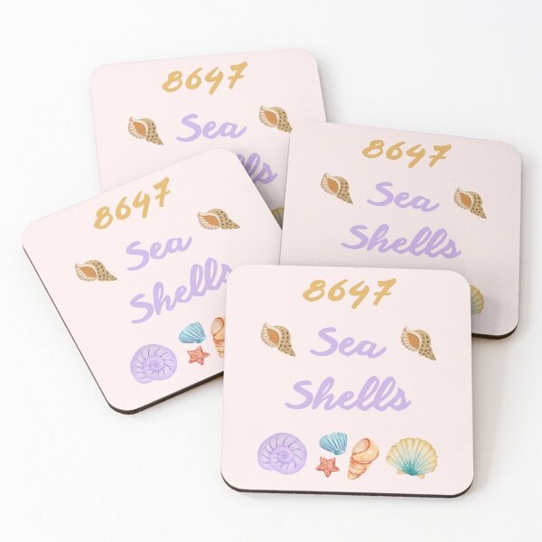 Item preview, 8647 Sea Shells Funny Gift For Shell Collectors designed and sold by WearFine.