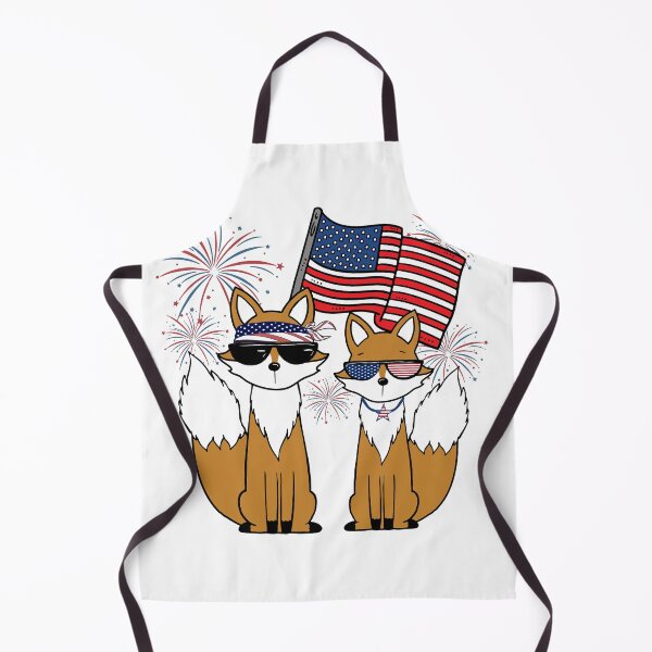 Item preview, Foxes Celebrating with Fireworks designed and sold by m2inspiration.