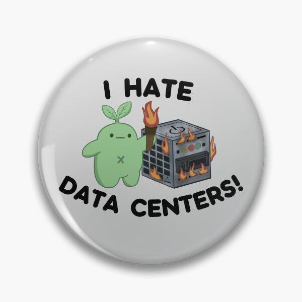 Item preview, I Hate Data Centers! designed and sold by mushmi.