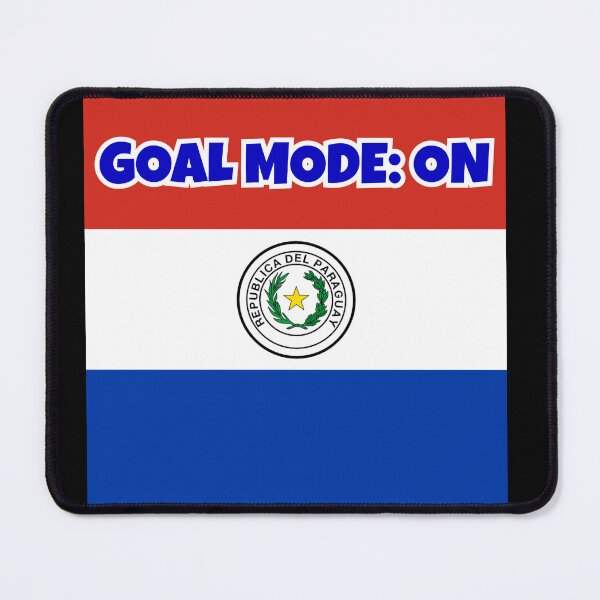 Item preview, Paraguay Soccer Fan Shirt – GOALMODE: ON Football Tee designed and sold by LovelyHappyGift.