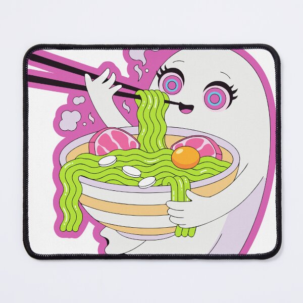Item preview, Anime Ramen Ghost Sticker designed and sold by inkfusionhub99.