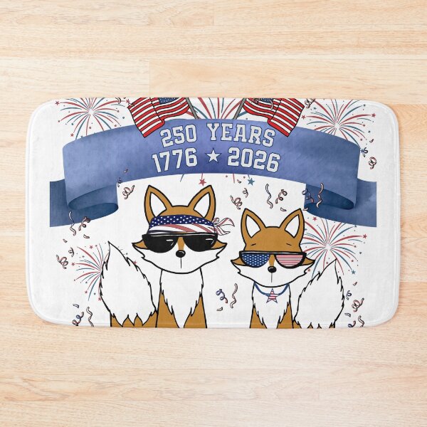 Item preview, Foxes Celebrating 250 Years designed and sold by m2inspiration.