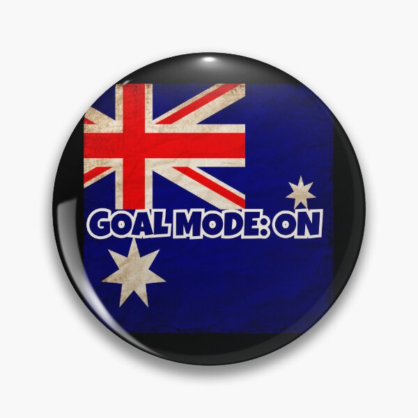 Item preview, Australia Soccer Fan Shirt – GOALMODE: ON Football Tee designed and sold by LovelyHappyGift.