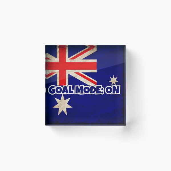 Item preview, Australia Soccer Fan Shirt – GOALMODE: ON Football Tee designed and sold by LovelyHappyGift.
