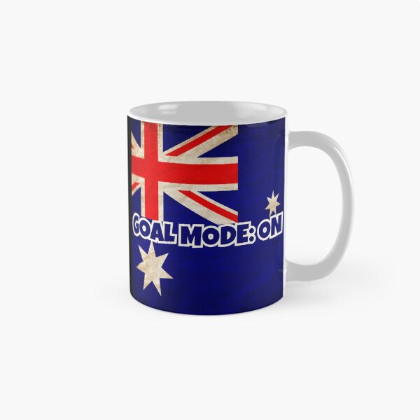 Item preview, Australia Soccer Fan Shirt – GOALMODE: ON Football Tee designed and sold by LovelyHappyGift.