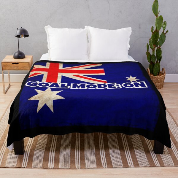 Item preview, Australia Soccer Fan Shirt – GOALMODE: ON Football Tee designed and sold by LovelyHappyGift.