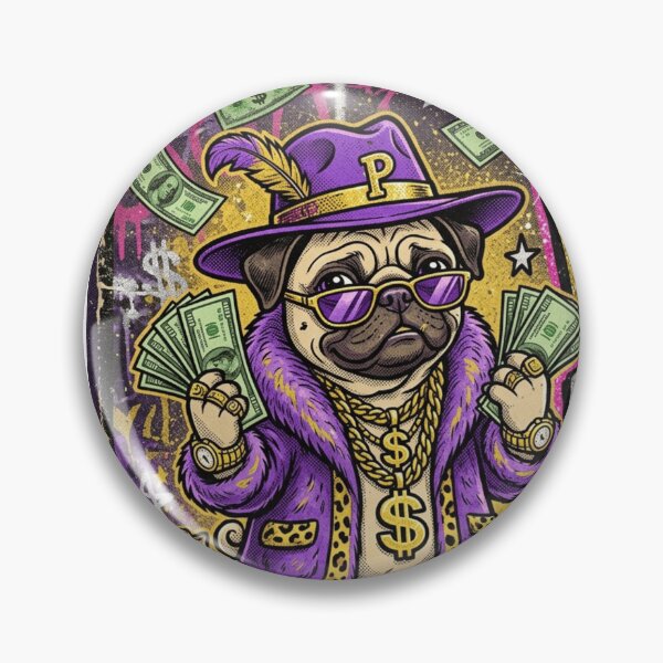 Item preview, Pug Life designed and sold by The King's general goods.