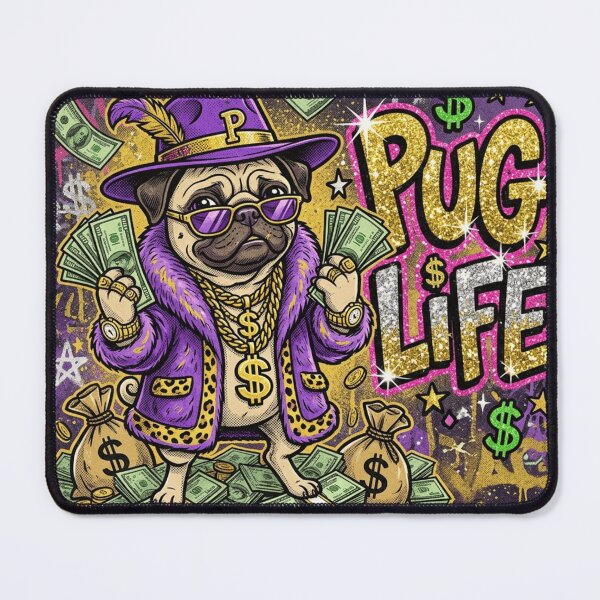 Item preview, Pug Life designed and sold by The King's general goods.