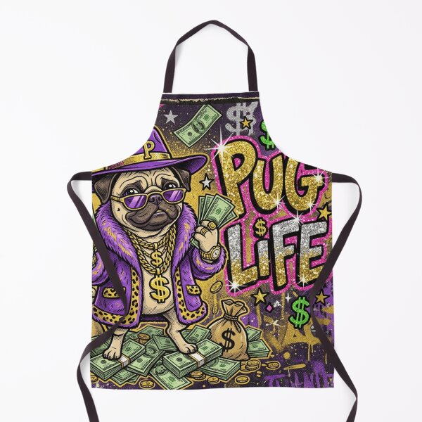 Item preview, Pug Life designed and sold by The King's general goods.