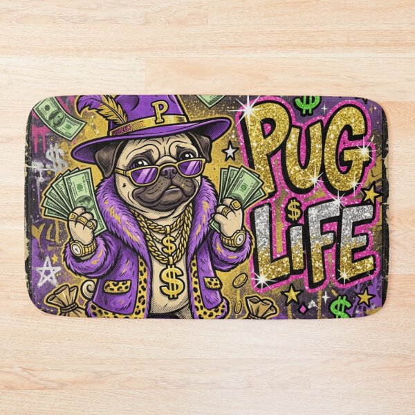 Item preview, Pug Life designed and sold by The King's general goods.
