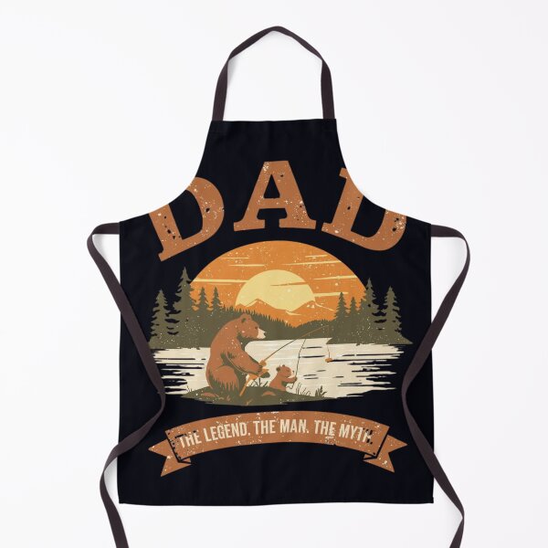Item preview, Dad The Man The Myth The Legend Fishing Bear Father's Day designed and sold by PACS0011.