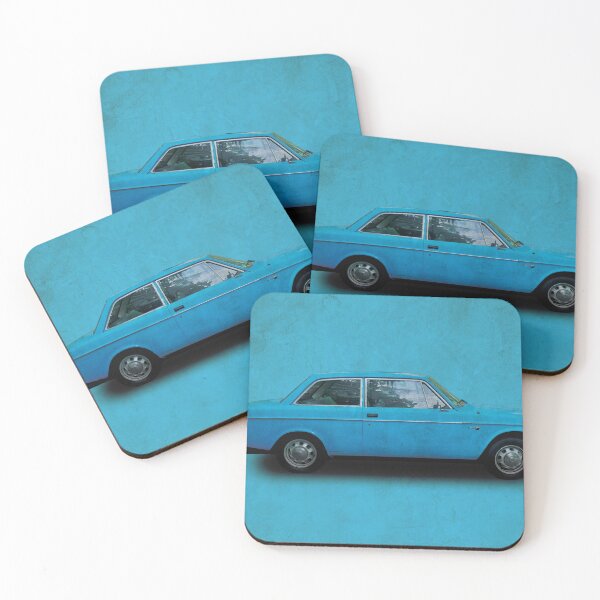 Item preview, blue volvo on blue background designed and sold by younglen.