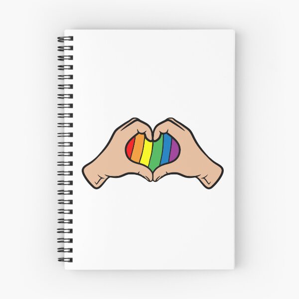 Item preview, Ilustración gráfica de manos en forma de corazón y arcoíris designed and sold by SolutionsArt.