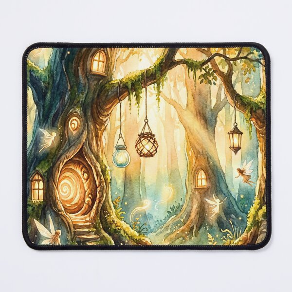 Item preview, Enchanted Fairy Tree Hollow Forest designed and sold by Petal & Pattern Co.