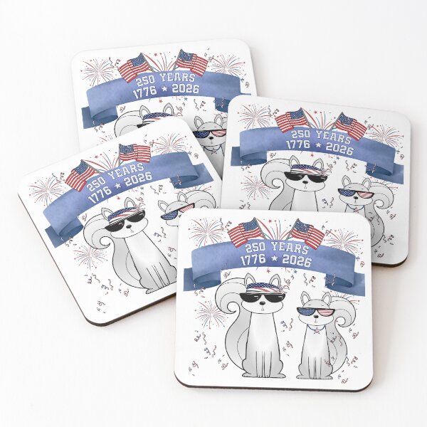 Item preview, Squirrels Celebrating 250 Years designed and sold by m2inspiration.