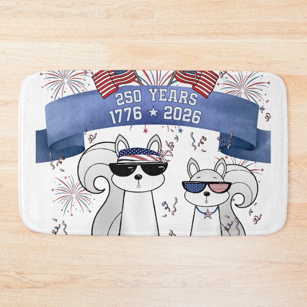 Item preview, Squirrels Celebrating 250 Years designed and sold by m2inspiration.