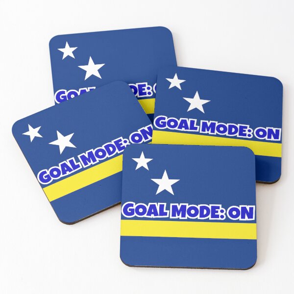 Item preview, Curaçao Soccer Fan Shirt – GOALMODE: ON Football Tee designed and sold by LovelyHappyGift.