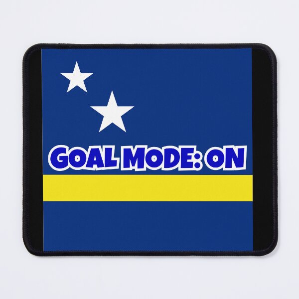 Item preview, Curaçao Soccer Fan Shirt – GOALMODE: ON Football Tee designed and sold by LovelyHappyGift.