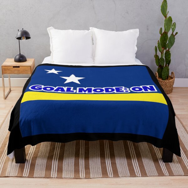 Item preview, Curaçao Soccer Fan Shirt – GOALMODE: ON Football Tee designed and sold by LovelyHappyGift.