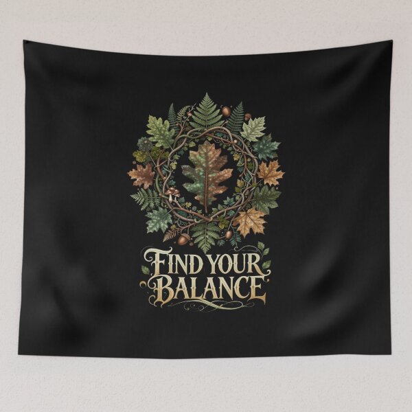 Item preview, Find your balance designed and sold by GoGreenlove.