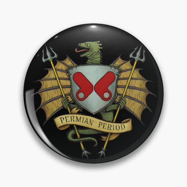 Item preview, Herldic Coelurosauravus. Permian Period Coat of Arms designed and sold by Mario Lanzas.