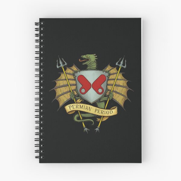 Item preview, Herldic Coelurosauravus. Permian Period Coat of Arms designed and sold by Mario Lanzas.