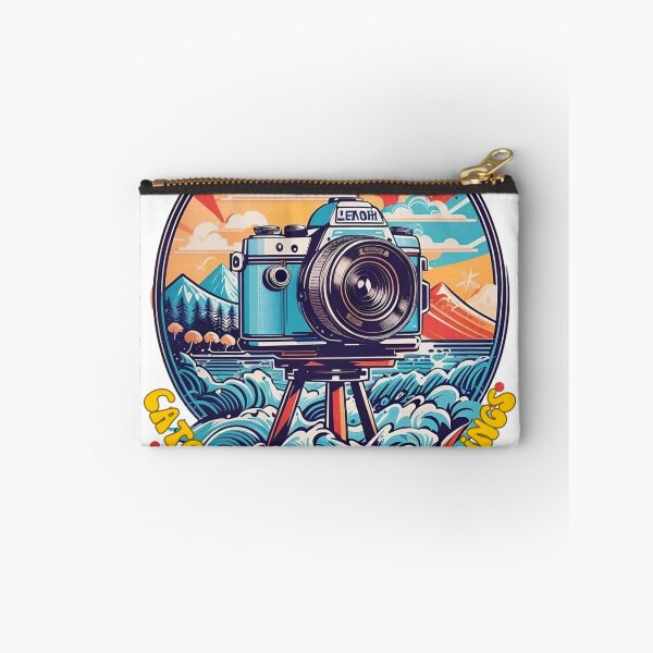 Item preview,  Retro Catching Waves Not Feelings Camera Beach Pop Art designed and sold by MagySale.