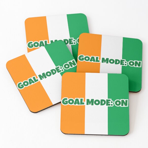 Item preview, Ivory Coast Soccer Fan Shirt – GOALMODE: ON Football Tee designed and sold by LovelyHappyGift.