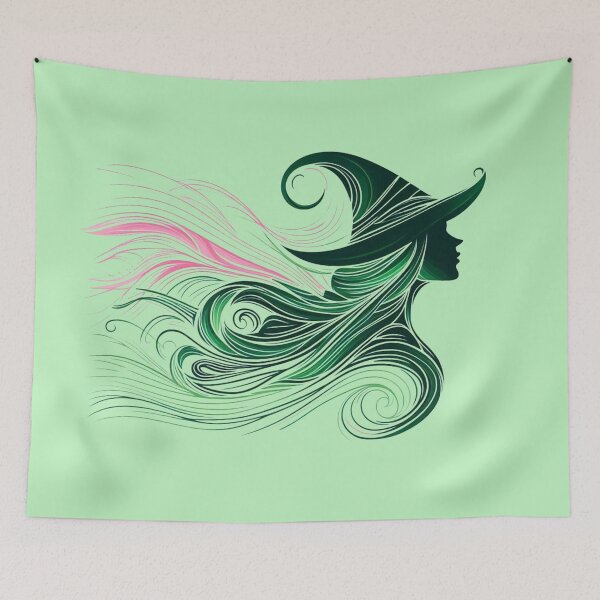Item preview, Whispers on the Wind - Wicked Musical Elphaba designed and sold by NerdiPop.