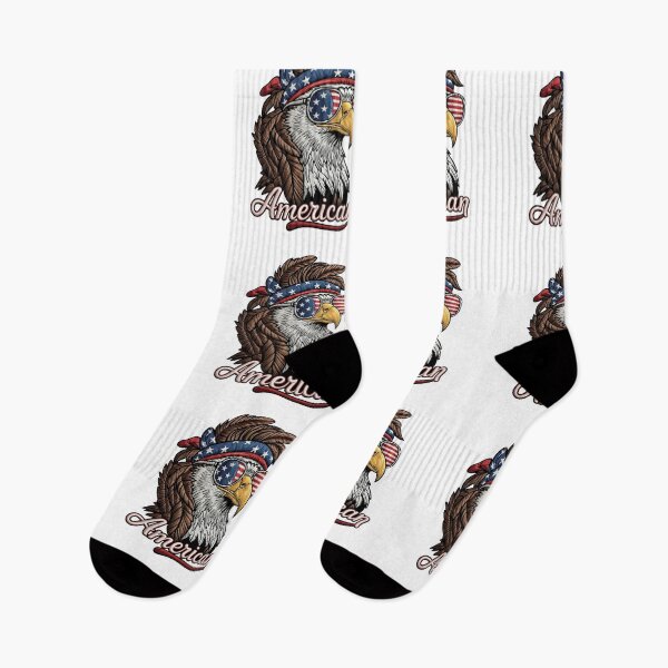 Item preview, Patriotic Bald Eagle Design – America USA Flag Sunglasses Graphic designed and sold by DoodloraStudio.