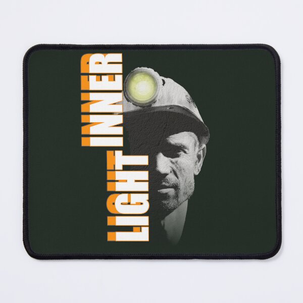 Item preview, Inner Light Coal Miner Vintage Typography designed and sold by ZJDesignsArt.