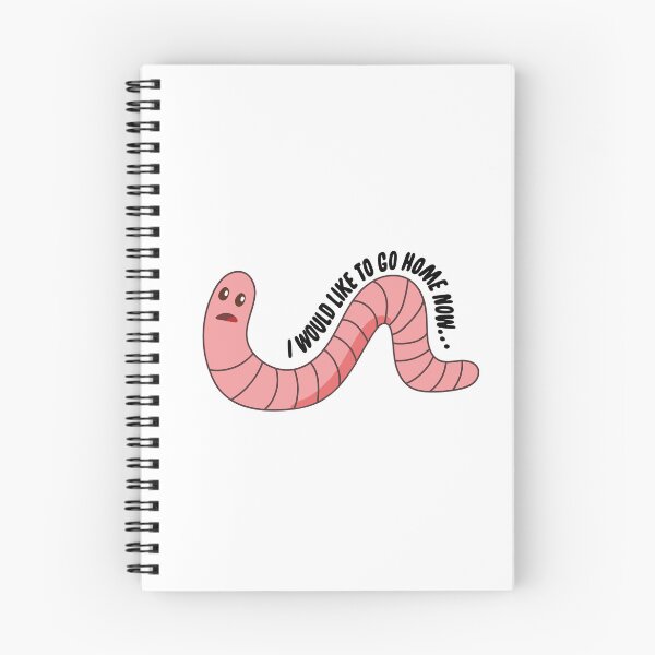 Item preview, "I would like to go home now" Worm designed and sold by rachfaias.