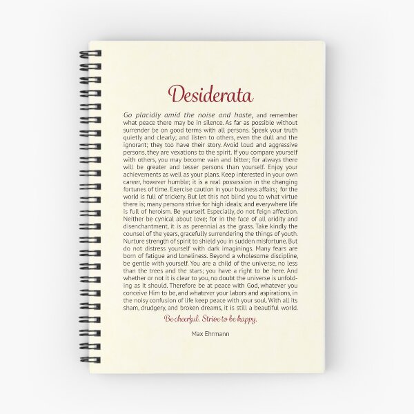 Item preview, Desiderata Poem designed and sold by DigitalCrafts.