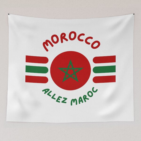 Item preview, FWC fan shirt Marocco designed and sold by BeatGrafics.