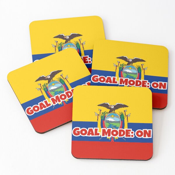 Item preview, Ecuador Soccer Fan Shirt – GOALMODE: ON Football Tee designed and sold by LovelyHappyGift.
