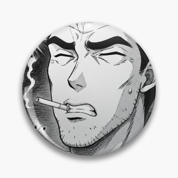 Item preview, Bunta Fujiwara – Legend of Mount Akina | Iconic Drift Master Illustration designed and sold by RonJoshArts.