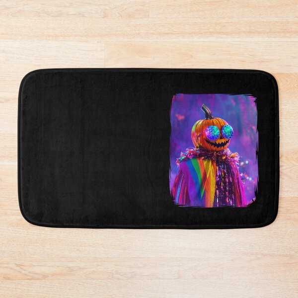 Item preview, Glitterpunk Jack‑O’‑Slay: The Rainbow Tinsel Menace designed and sold by EvieWoj.