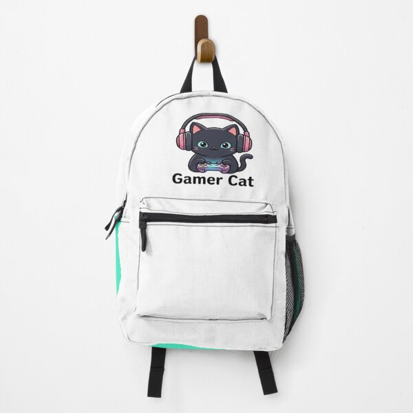 Item preview, Cute Gamer Cat Chibi Aesthetic Playing Video Games designed and sold by  Explorer.