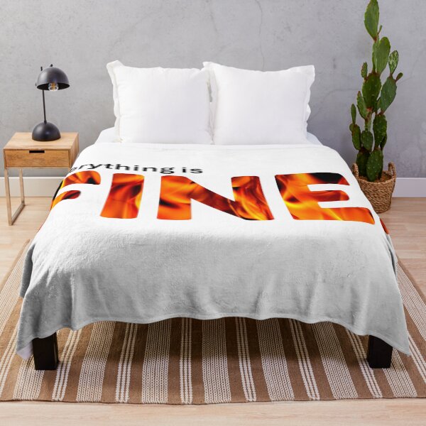 Item preview, Everything is Fine designed and sold by Mascara Junkie Designs.