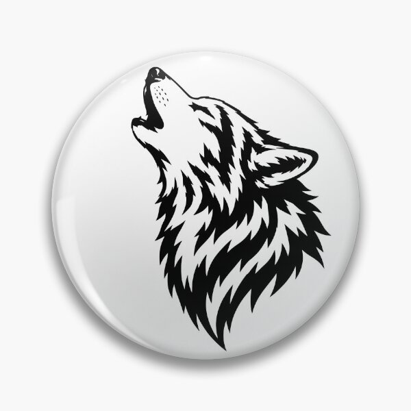 Item preview, Howling Wolf Head designed and sold by LAPUTIK.