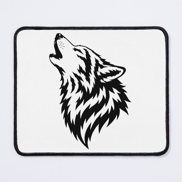 Item preview, Howling Wolf Head designed and sold by LAPUTIK.
