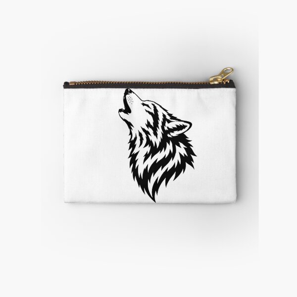 Aperçu de l'œuvre Tête de loup hurlante créée et vendue par LAPUTIK.